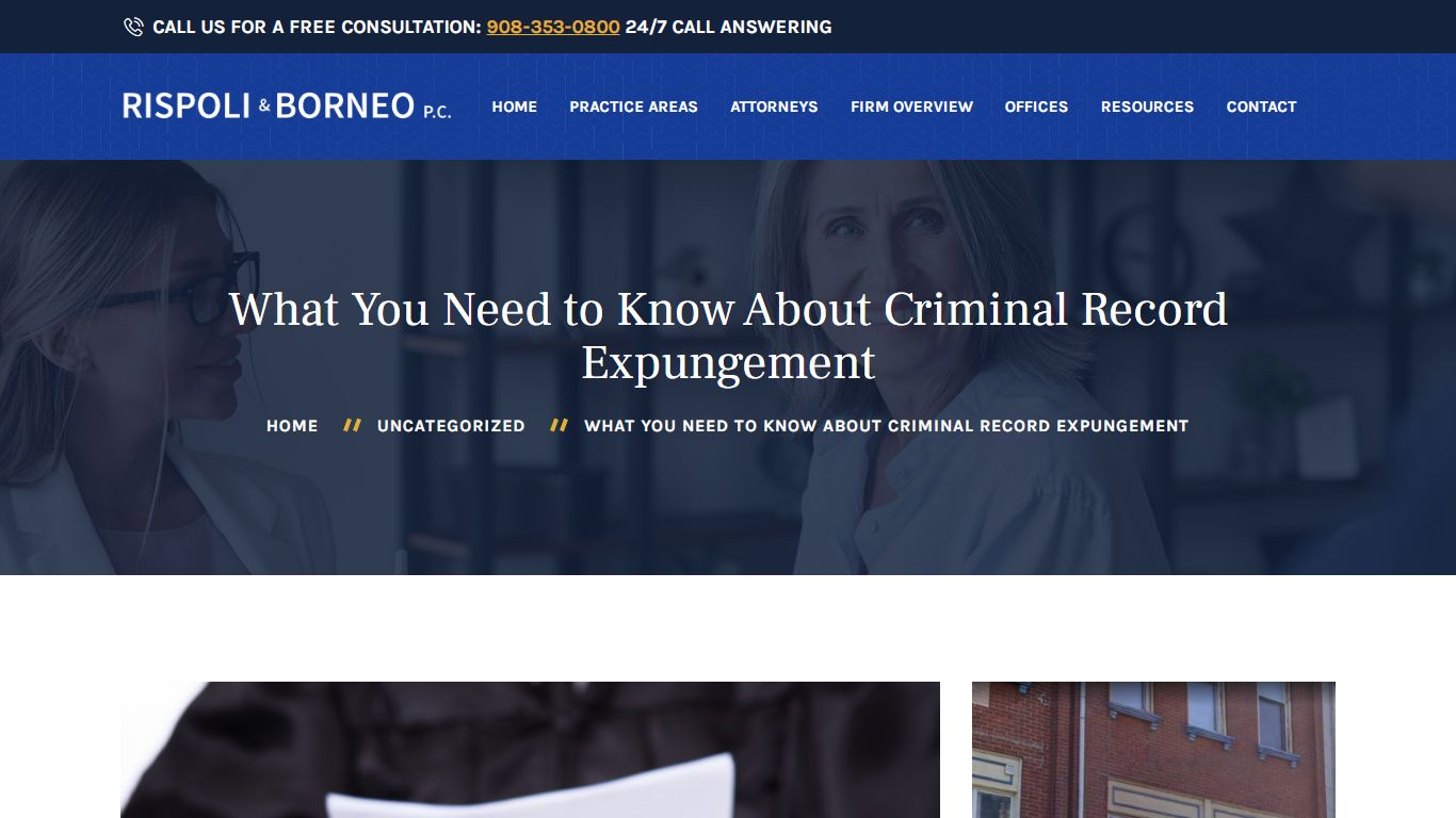 What You Need to Know About Criminal Record Expungement